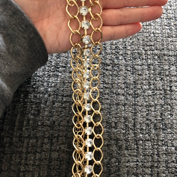 2/$9 Rhinestone Necklace - Picture 3 of 3